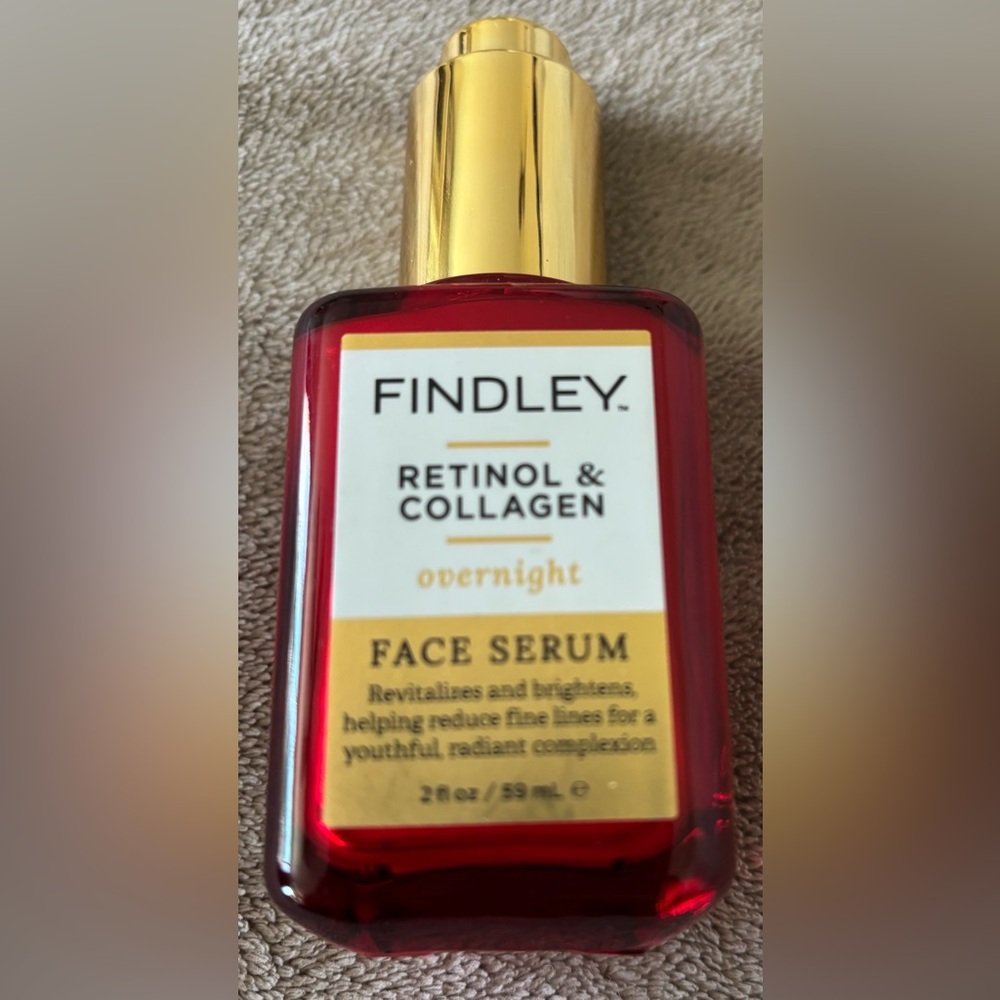 New Findley Retinol & Collagen Overnight Face Serum